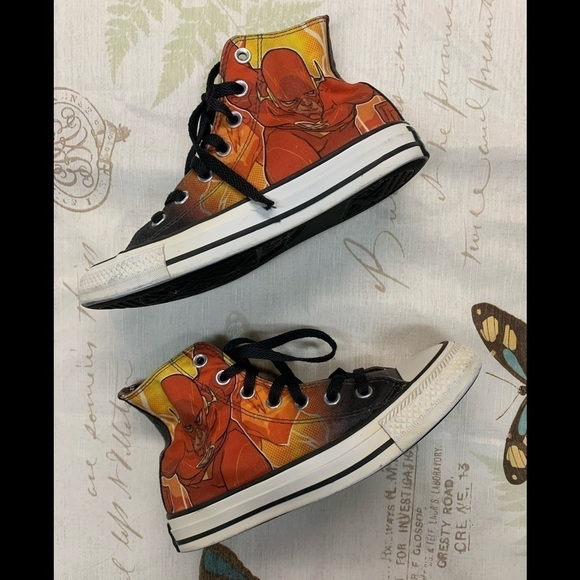Converse DC comics rebirth the flash high tops - Picture 1 of 7